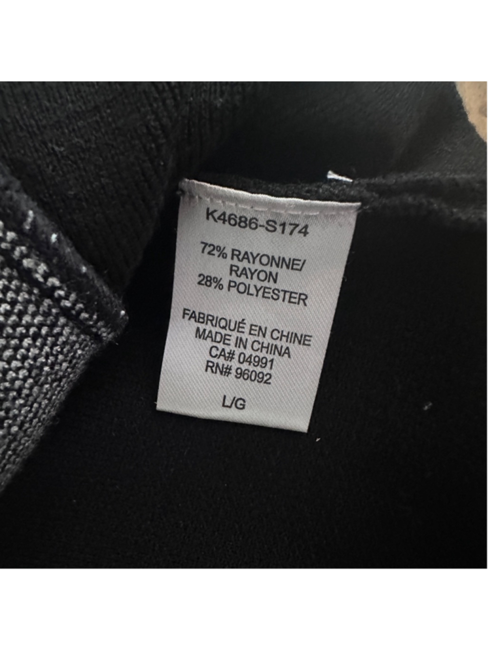 Katherine Barclay Black Gray Lace Dress L Sleeveless - Picture 8 of 11